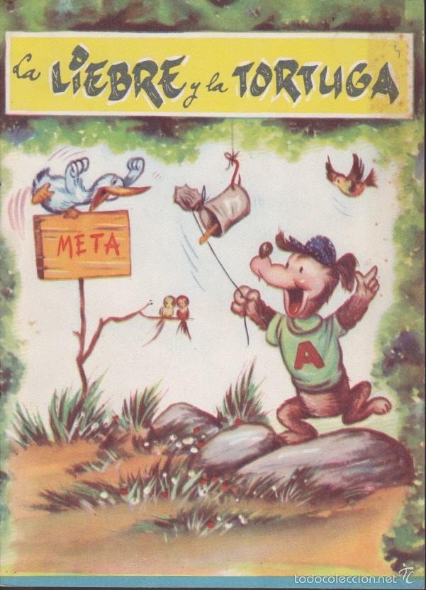 Libros de segunda mano: CUENTO LA LIEBRE Y LA TORTUGA EDITORIAL CERVANTES - Foto 1