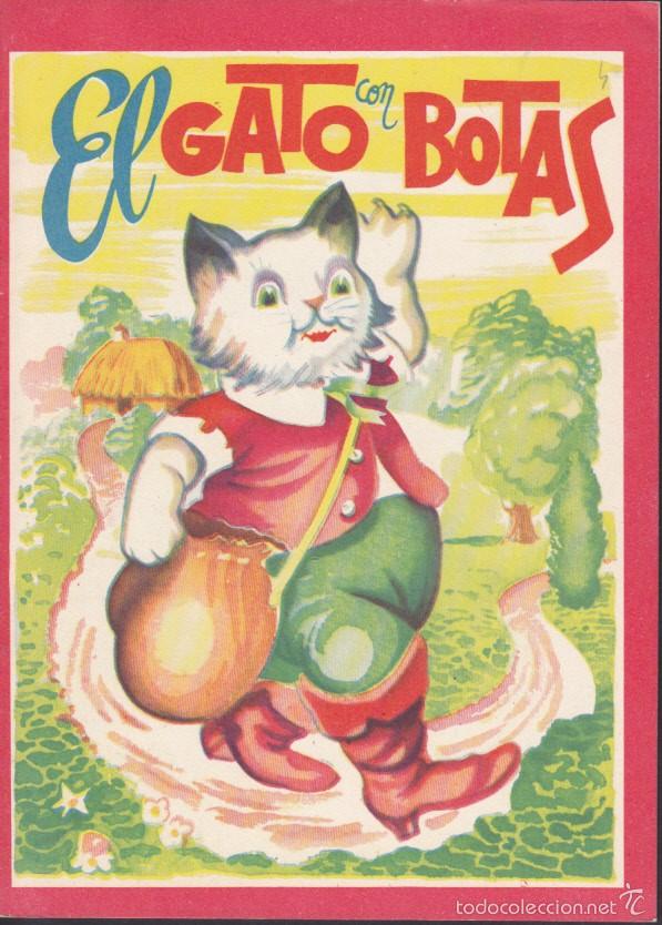Libros de segunda mano: CUENTO EL GATO CON BOTAS EDITORIAL CERVANTES - Foto 1