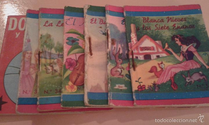 Libros de segunda mano: Lote de 8 mini cuentos Fher. Publicados en 1970.