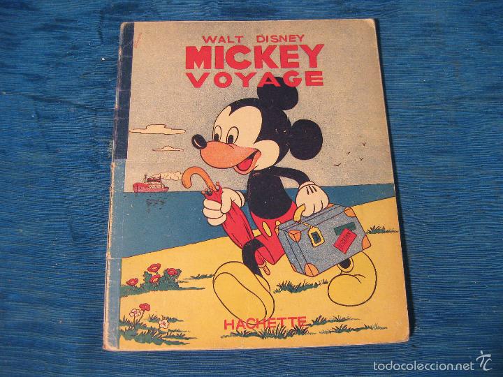 Libros de segunda mano: CUENTO DE MICKEY MOUSE. MICKEY VOYAGE. WALT DISNEY 1948 - Foto 1