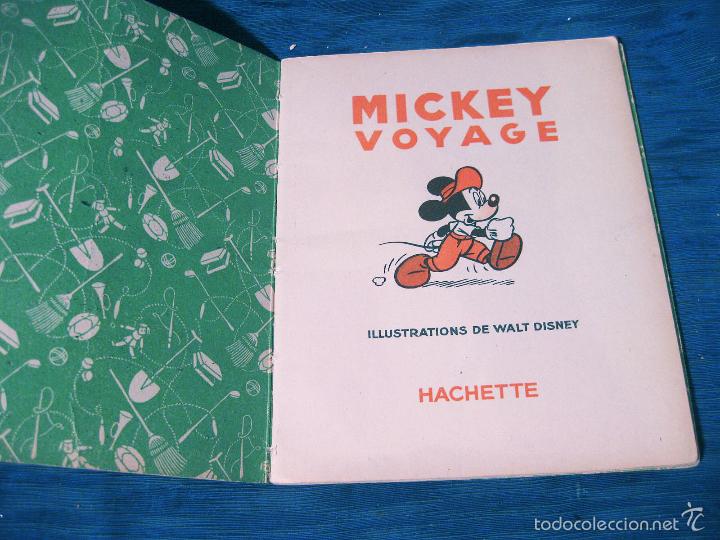 Libros de segunda mano: CUENTO DE MICKEY MOUSE. MICKEY VOYAGE. WALT DISNEY 1948 - Foto 2
