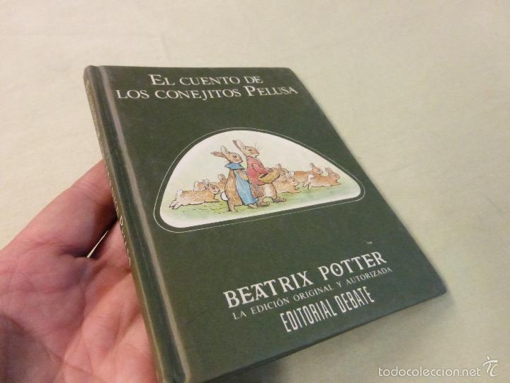 Libros de segunda mano: El Cuento de los Conejitos Pelusa, Beatrix Potter, Ediciones Debate. - Foto 2