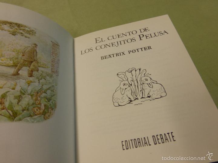Libros de segunda mano: El Cuento de los Conejitos Pelusa, Beatrix Potter, Ediciones Debate. - Foto 3