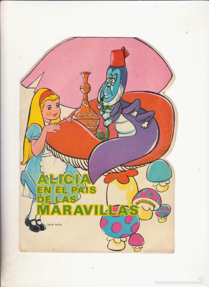 Libros de segunda mano: cuento troquelado alicia en el pais de las maravillas