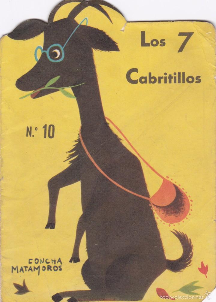 Libros de segunda mano: CUENTO LOS 7 CABRITILLOS. N&ordm; 10. EDITORIAL ROMA. 1961. - Foto 1