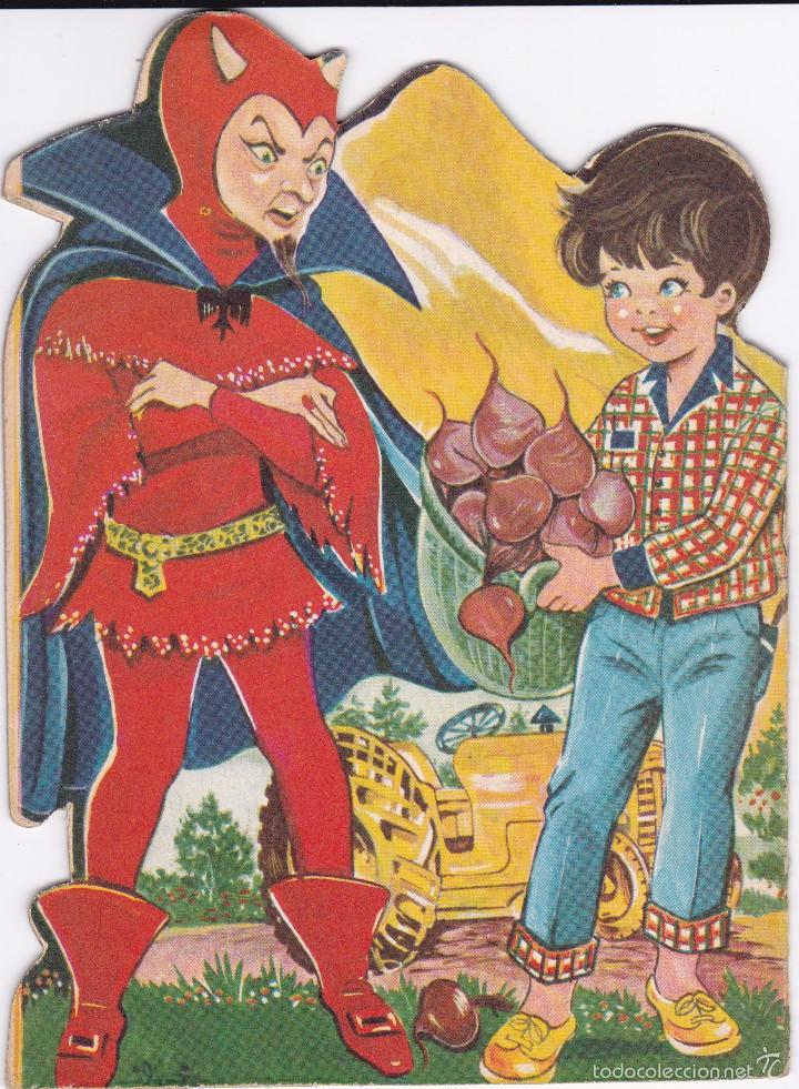 Libros de segunda mano: CUENTO TROQUELADO EL CAMPESINO Y EL DEMONIO. EDITORIAL VILMAR. - Foto 2