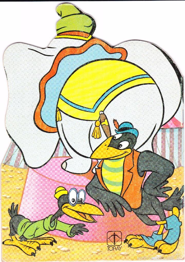 Libros de segunda mano: CUENTO TROQUELADO DUMBO. WALT DISNEY. EDICIONES TORAY. 1983 TEXTO EN CATALAN. - Foto 2