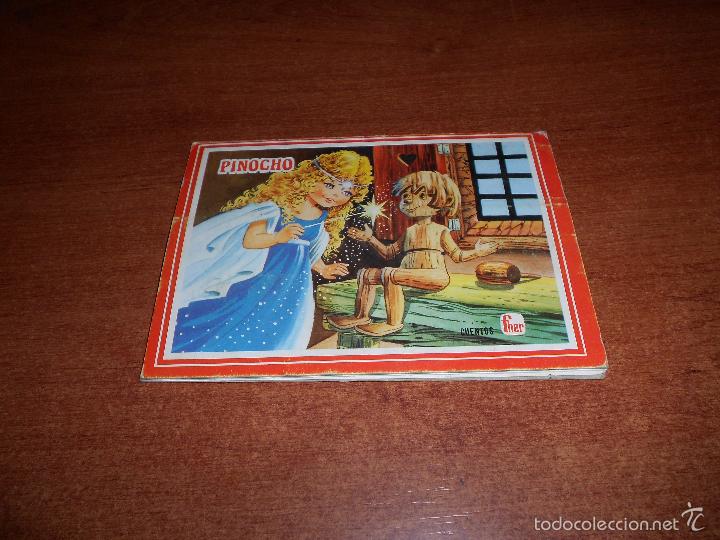 Libros de segunda mano: CUENTO TROQUELADO DESPLEGABLE: PINOCHO, CUENTOS FHER, 1981