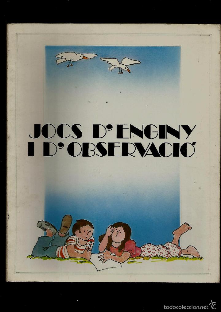 Libros de segunda mano: JOCS D&acute;ENGINY I D&acute;OBSERVACIO - SALVATELLA - 1982 - Foto 1