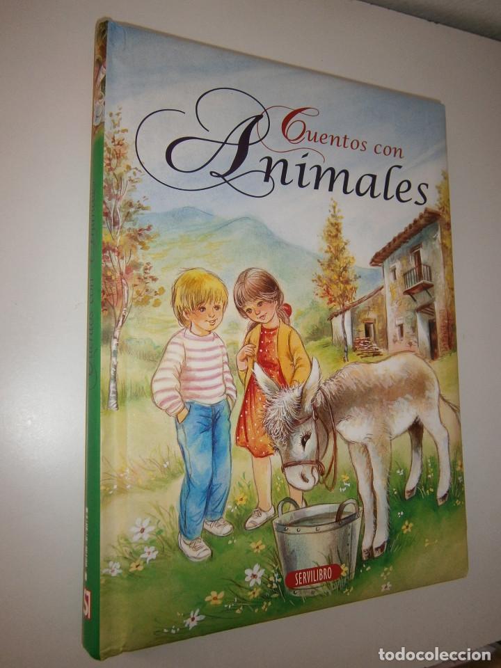 Libros de segunda mano: CUENTOS CON ANIMALES Guadalupe Guardia Servilibro TM - Foto 3