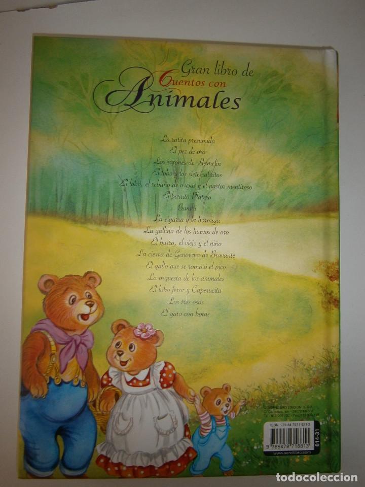 Libros de segunda mano: CUENTOS CON ANIMALES Guadalupe Guardia Servilibro TM - Foto 5