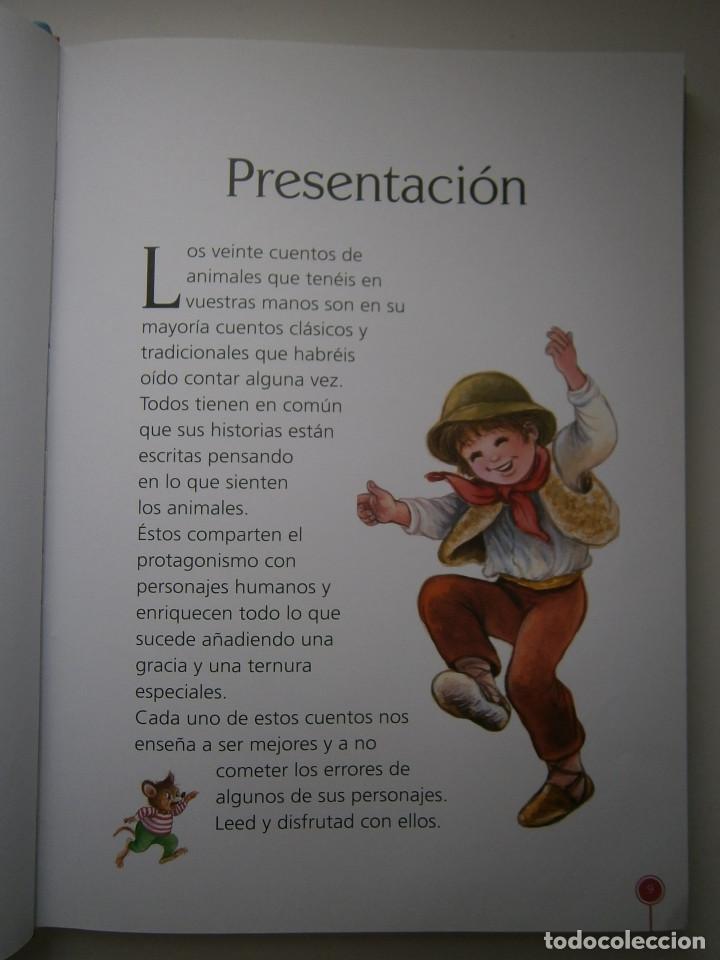 Libros de segunda mano: CUENTOS CON ANIMALES Guadalupe Guardia Servilibro TM - Foto 12