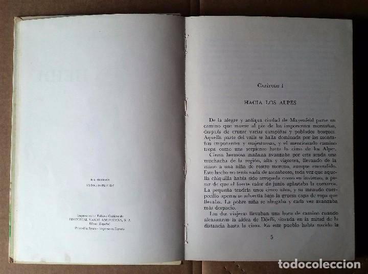 Libros de segunda mano: HEIDI - EDITORIAL VASCO AMERICANA - A&Ntilde;O 1975. - Foto 4