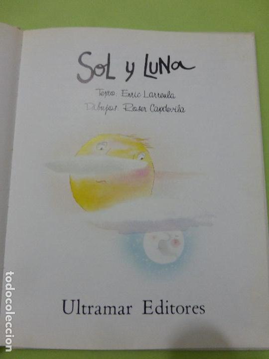 Libros de segunda mano: SOL Y LUNA - LIBROS DEL SOL DE LA LUNA - ULTRAMAR EDICIONES - 1985. - Foto 3