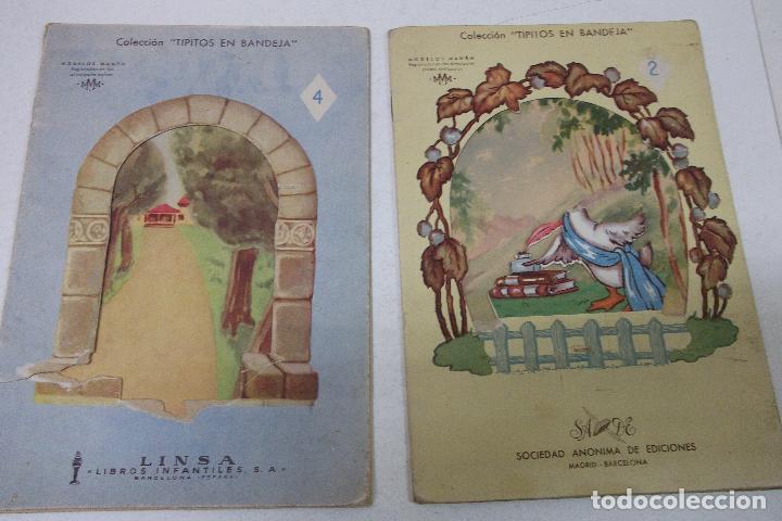 Libros de segunda mano: COLECCION TIPITOS EN BANDEJA / NUMEROS 2 Y 4 / LINSA 1950 - 1952 - Foto 1