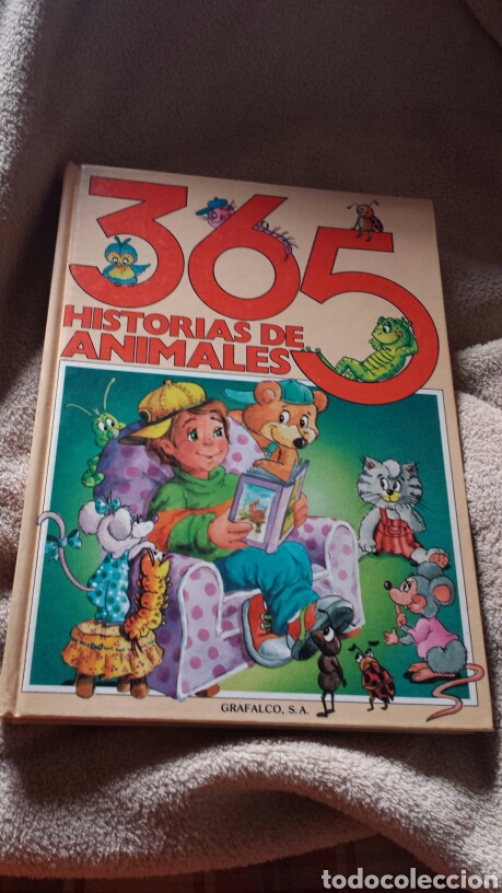 Libros de segunda mano: 365 historias de animales libro de cuentos infantil