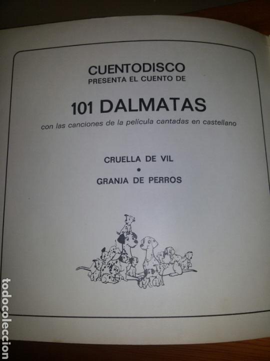 Libros de segunda mano: CUENTADISCO BRUGUERA / 101 DALMATAS n.8 / 1979 - Foto 2