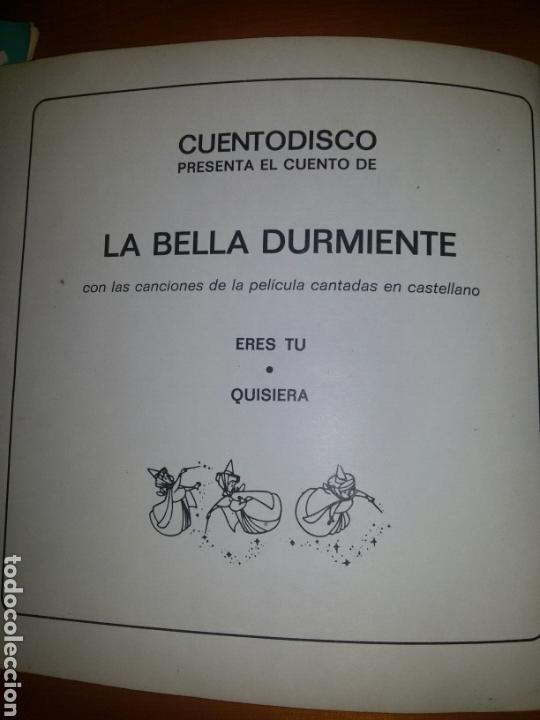 Libros de segunda mano: CUENTADISCO BRUGUERA / LA BELLA DURMIENTE n.9 / 1979 - Foto 2