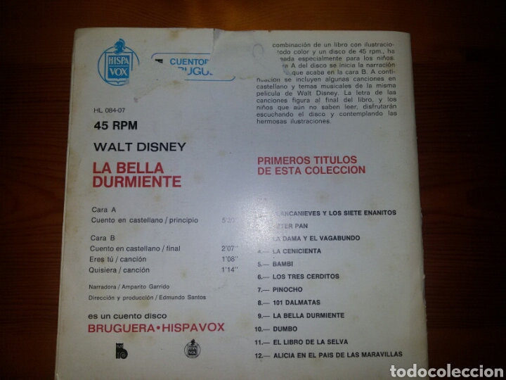 Libros de segunda mano: CUENTADISCO BRUGUERA / LA BELLA DURMIENTE n.9 / 1979 - Foto 5