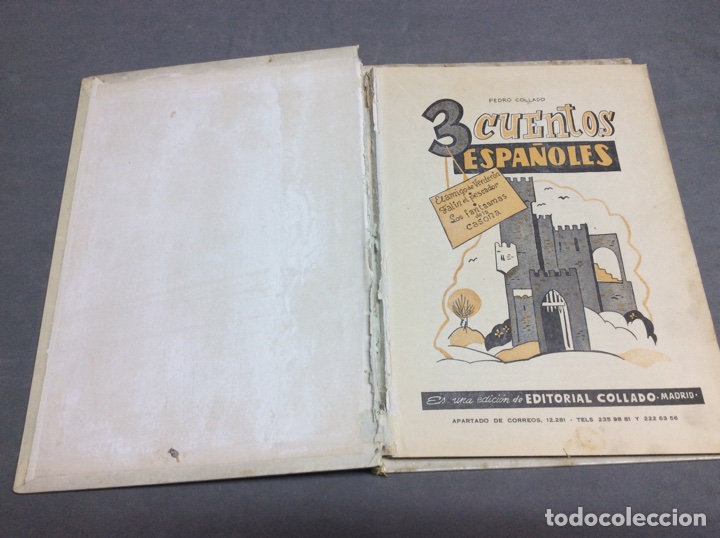 Libros de segunda mano: 3 CUENTOS ESPA&Ntilde;OLES / PEDRO COLLADO 1960 - Foto 3