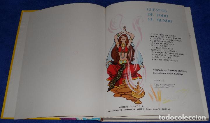 Libros de segunda mano: Cuentos de todo el mundo - Mar&iacute;a Pascual - Ediciones Toray - Foto 2