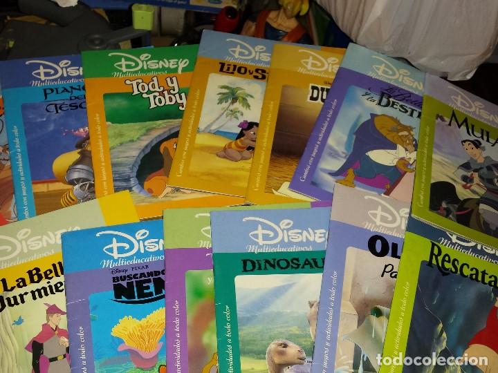 Libros de segunda mano: COLECCION 16 CUENTOS MULTIEDUCATIVOS DISNEY CON ACTIVIDADES