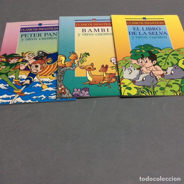 Libros de segunda mano: CLASICOS INFANTILES - LOTE DE 3 LIBROS - Foto 1