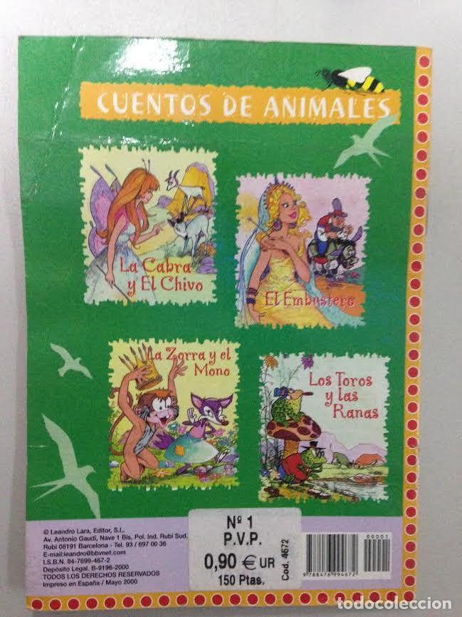 Libros de segunda mano: CUENTOS DE ANIMALES - LA CABRA Y EL CHIVO N&ordm; 1 - Foto 2