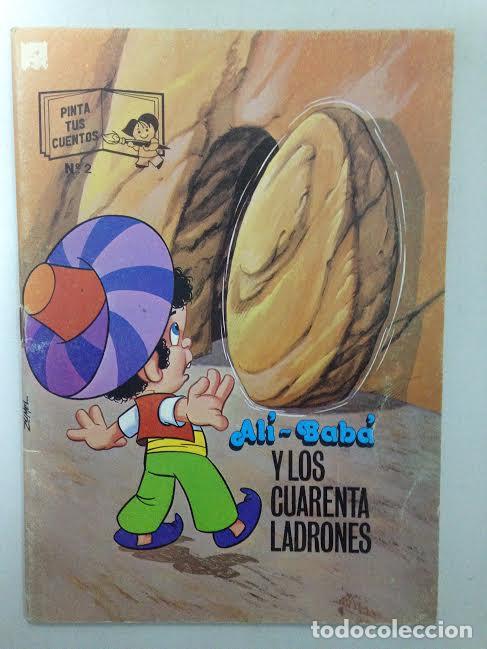 Libros de segunda mano: ALI-BABA Y LOS CUARENTA LADRONES - PINTA TUS CUENTOS N&ordm; 2 - Foto 1