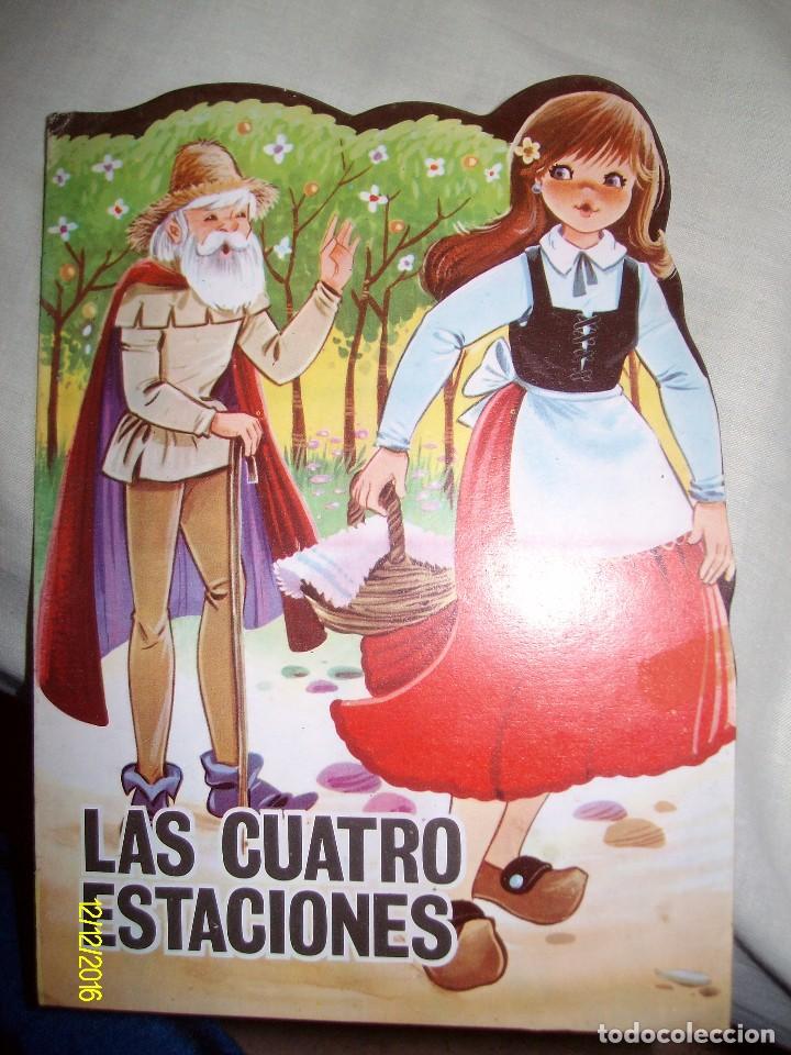 Libros de segunda mano: CUENTO TROQUELADO LAS CUATRO ESTACIONES EDITORIAL ANTALBE - Foto 1