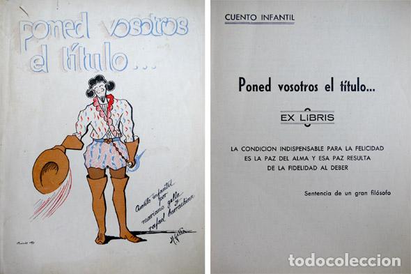Libros de segunda mano: GELLA, Mariano y BARRACHINA, Rafael.  Poned vosotros el t&iacute;tulo...  (1942)