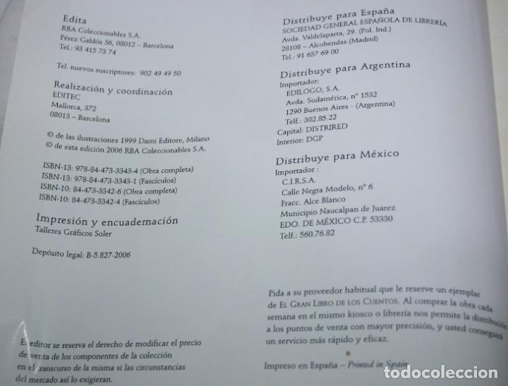 Libros de segunda mano: EL GRAN LIBRO DE LOS CUENTOS 2 CENICIENTA, RBA 1999 - Foto 2