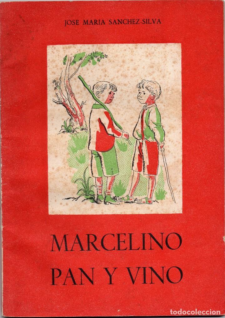 Libros de segunda mano: marcelino pan y vino, cuento de 1952, con 62 paginas y 31 dibujos, mide 24x17 buen estado