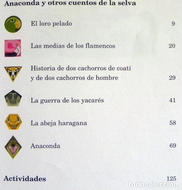 Anaconda Y Otros Cuentos De La Selva Libro Hora Comprar Libros De Cuentos En Todocoleccion 2000