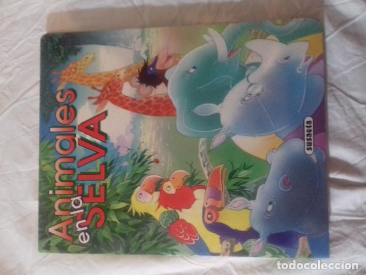 Libros de segunda mano: ANIMALES EN LA SELVA-SUSAETA-REF 613-4 - Foto 1