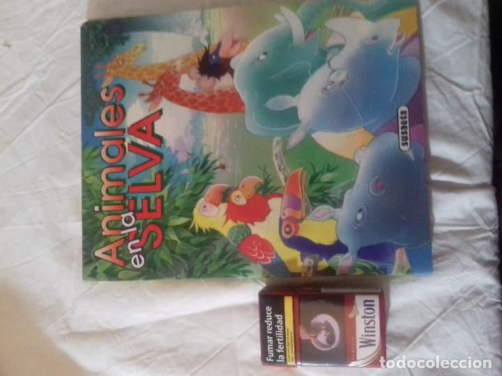 Libros de segunda mano: ANIMALES EN LA SELVA-SUSAETA-REF 613-4 - Foto 2