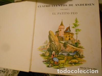 Libros de segunda mano: CUATRO CUENTOS DE ANDERSEN VOL. 1, ED. TIMUN MAS, DE 1975 - Foto 2