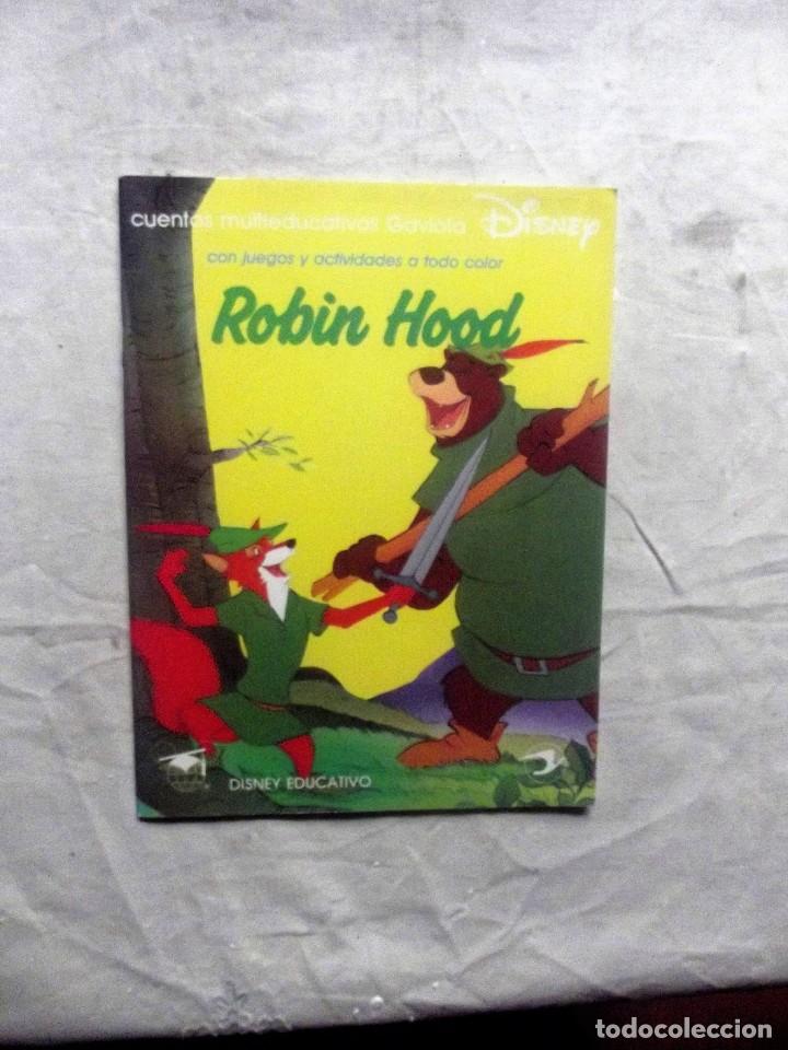 Libros de segunda mano: ROBIN HOOD  CON LAS ACTIVIDADES PARTE USADAS - Foto 1