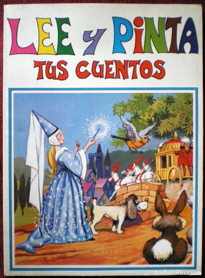 Libros de segunda mano: Lee y pinta tus cuentos colecci&oacute;n el conejito Gaviota 1986- n&ordm; 6-2 cuentos