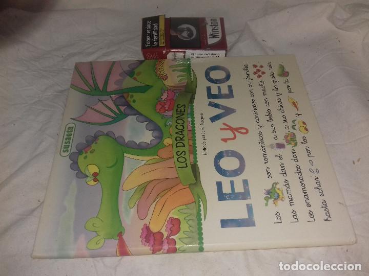 Libros de segunda mano: LEO Y VEO LOS DRAGONES-SUSAETA - Foto 1