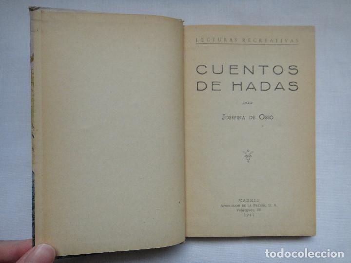 Libros de segunda mano: CUENTOS DE HADAS; APOSTOLADO DE LA PRENSA, 1947 - Foto 2
