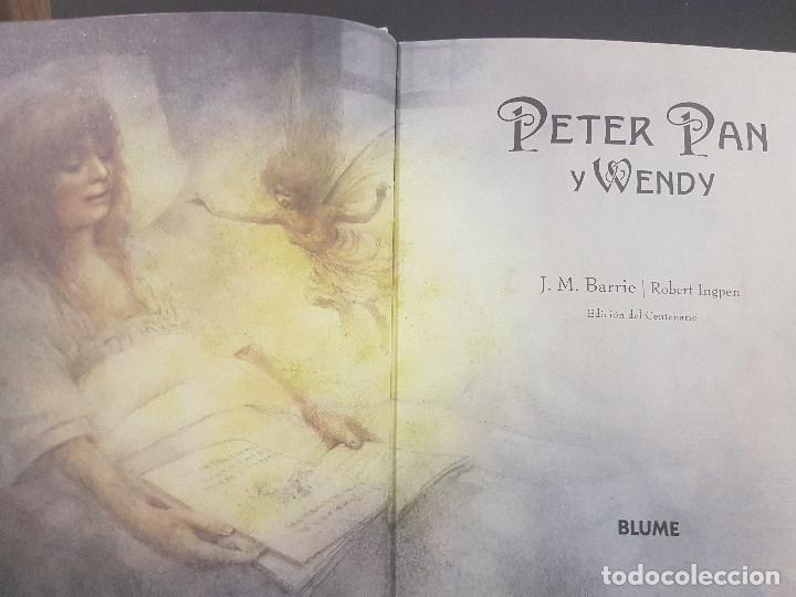 Libros de segunda mano: PETER PAN Y WENDY,EDICI&Oacute;N DEL CENTENARIO.BLUME.ILUSTRADO. - Foto 5