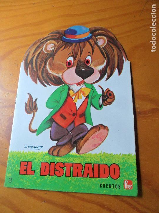 Libros de segunda mano: EL DISTRIADO DE C. BUSQUETS - CUENTOS TROQUELADOS FHER 1986- COLECCION TIO VIVO N&ordm; 3 -