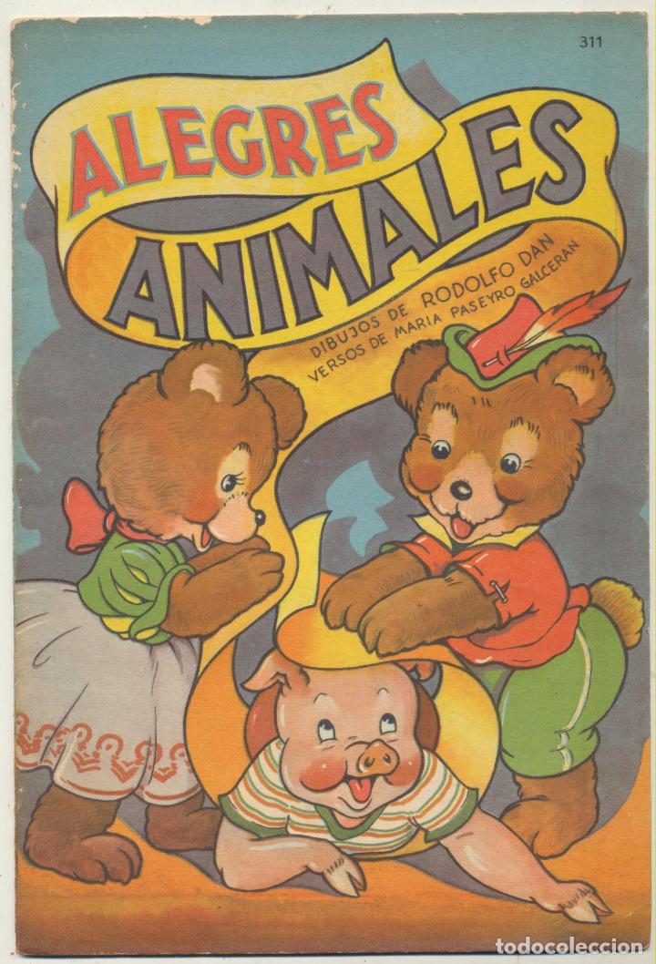 Libros de segunda mano: Alegres Animales. Editorial Sigmar. Buenos Aires  1946.(27x19) - Foto 1