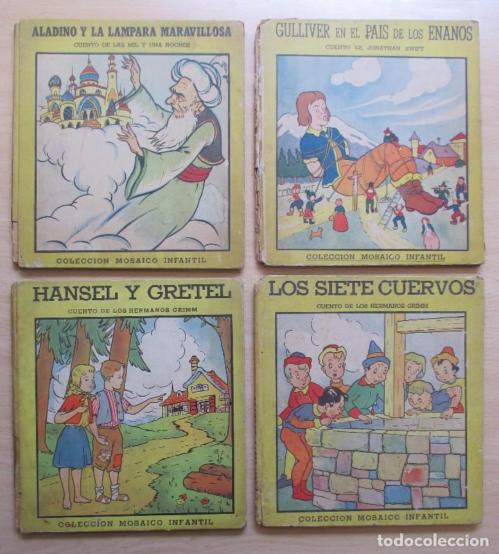 Gebrauchte B&uuml;cher: Lote 4 ejemplares Colecci&oacute;n Mosaico Infantil