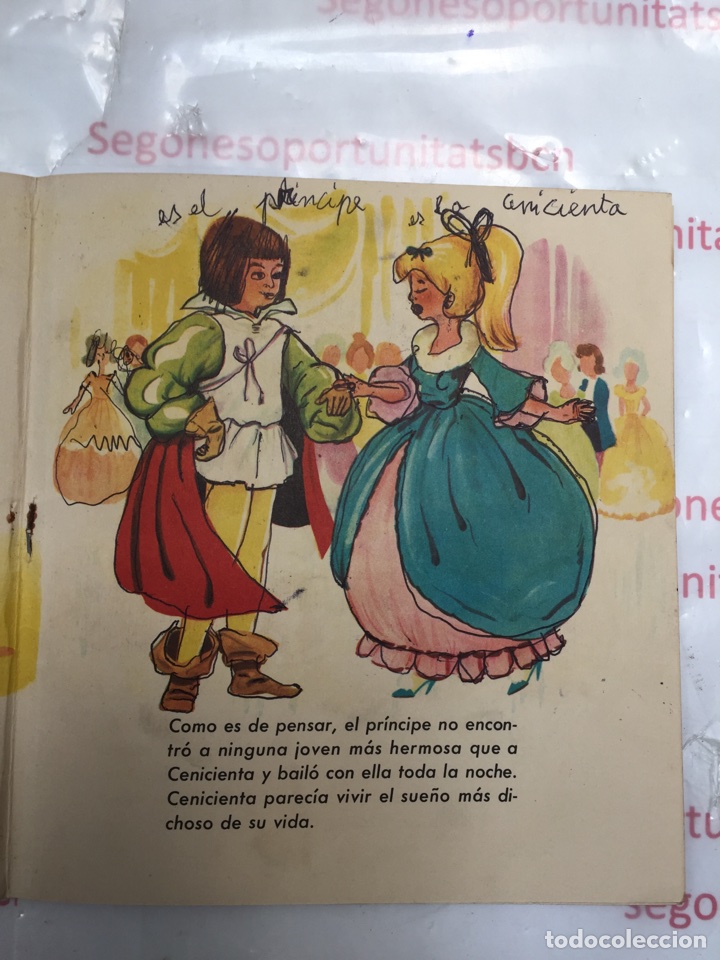 Libros de segunda mano: LA CENICIENTA  dis - cuento editorial FERMA a&ntilde;o 1960 - Foto 3