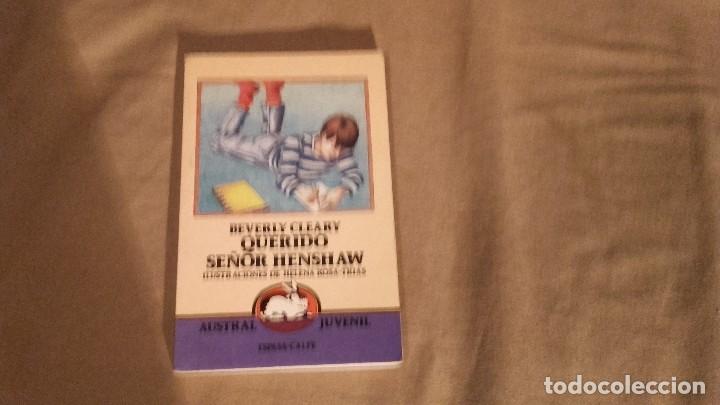 Libros de segunda mano: QUERIDO SE&Ntilde;OR HENSHAW. Beverly Cleary. - Foto 1