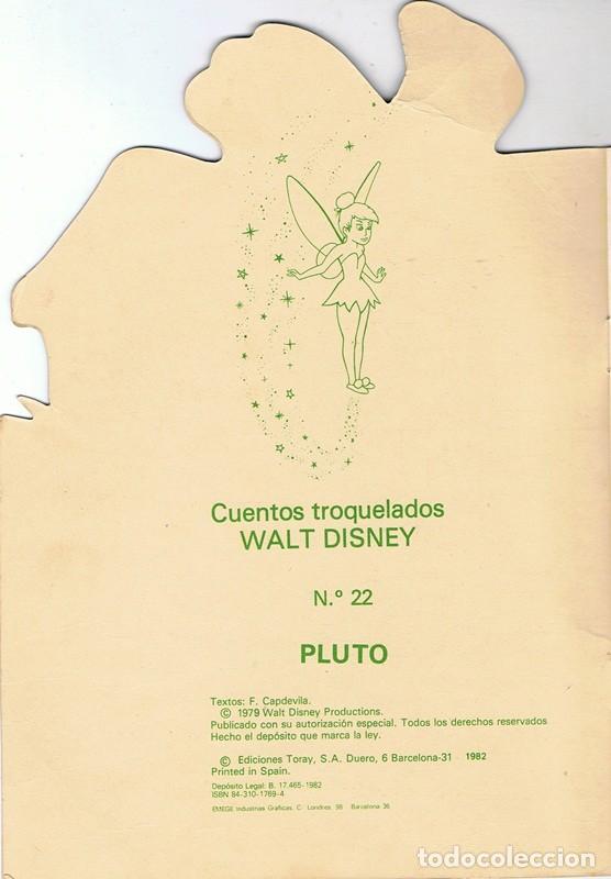 Libros de segunda mano: CUENTO PLUTO N&ordm; 22 WALT DISNEY TROQUELADO - Foto 2
