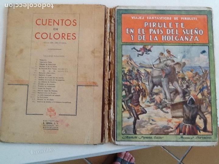 Libros de segunda mano: PIRULETE EN EL PAIS DEL SUE&Ntilde;O Y DE LA HOLGANZA - Foto 2