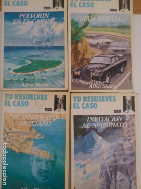 Libros de segunda mano: lote tu resuelves el caso n&ordm; 1 a 4 libro juego nuevo